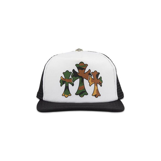 Chrome Hearts Triple Camo Cross Black Cap