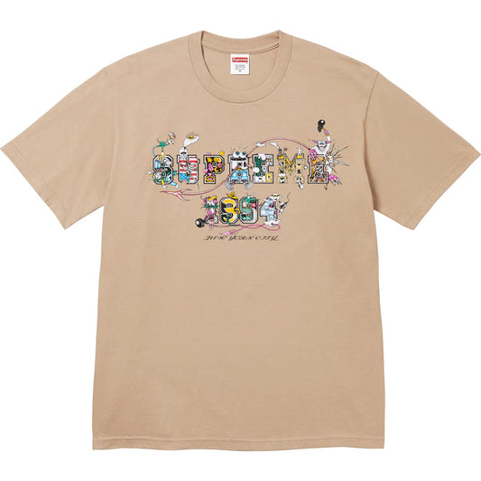 Supreme Varsity Khaki Tee