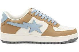 Bape Bape Sta Beige Swoosh Swap Sneaker