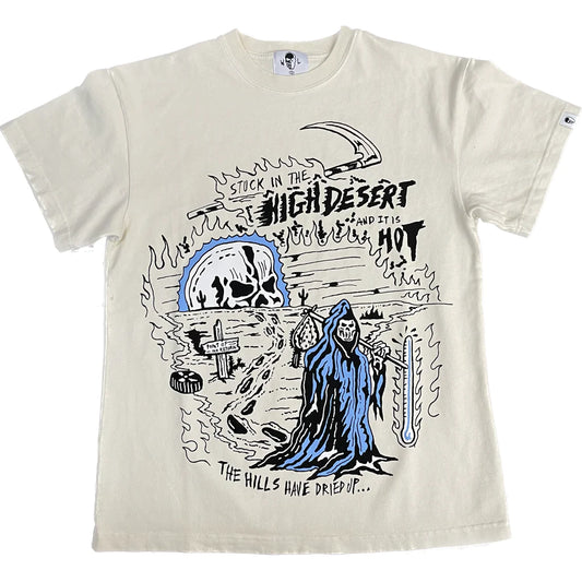 Warren Lotas High Desert Cream Tee