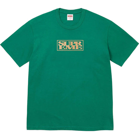 Supreme Connect Logo Green Tee