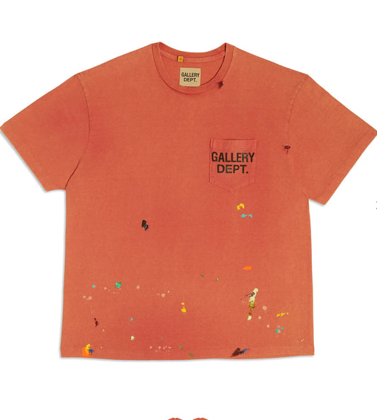 Gallery Dept. Vintage Logo Painted Red Tee