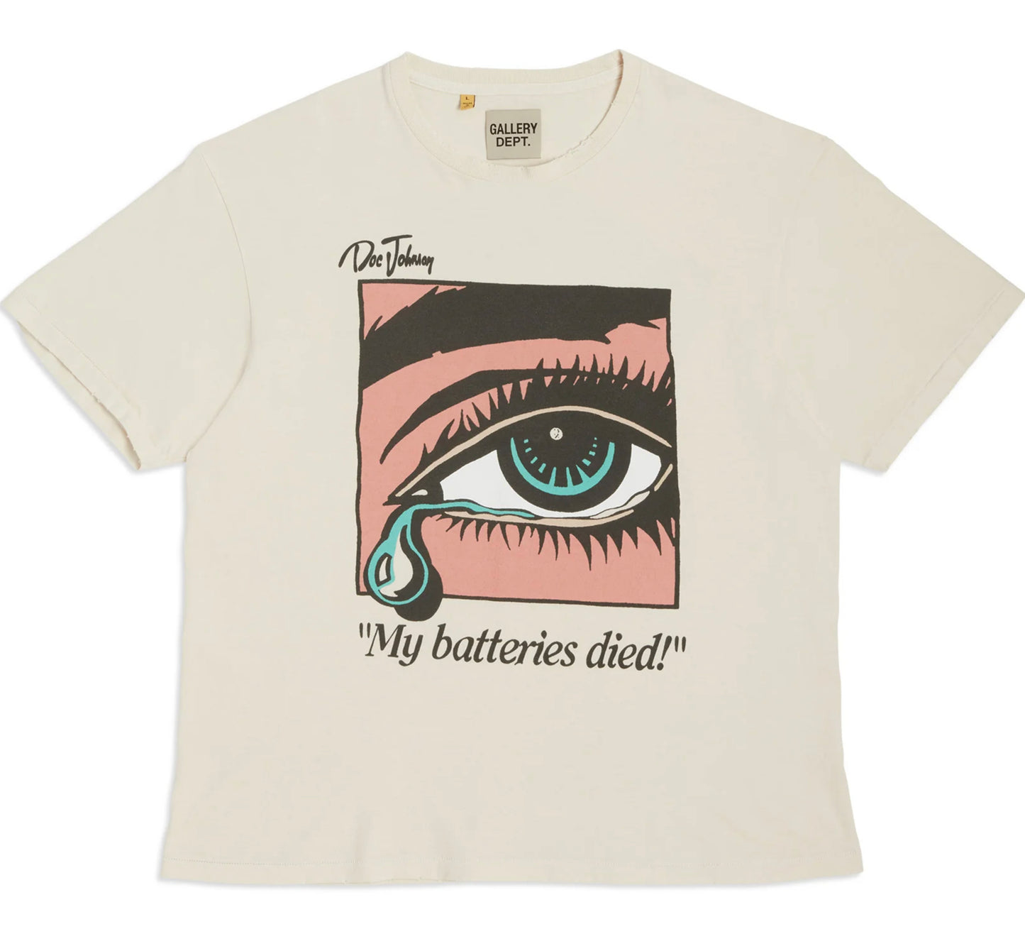 Gallery Dept. Dead Batteries White Tee