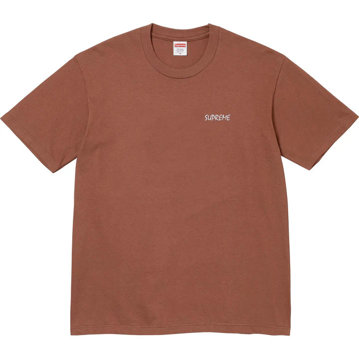 Supreme Black Cat Brown Tee