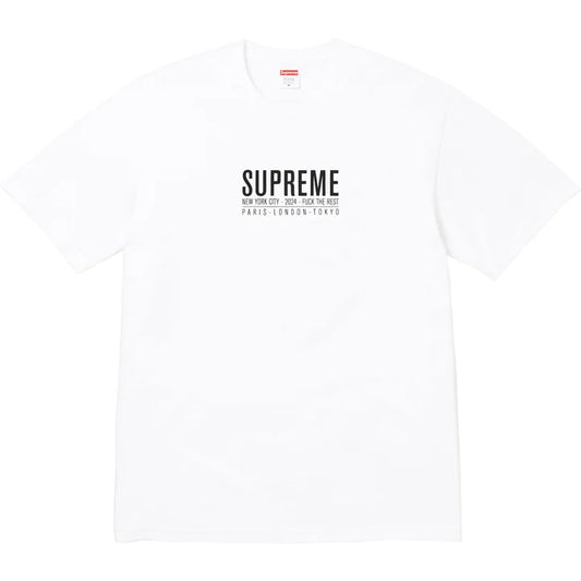 Supreme Paris White Tee