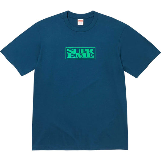 Supreme Connect Logo Navy Tee