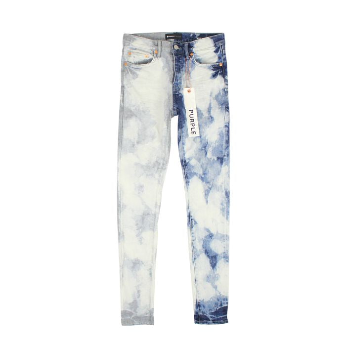 Purple Brand Two Tone Bleach Jeans