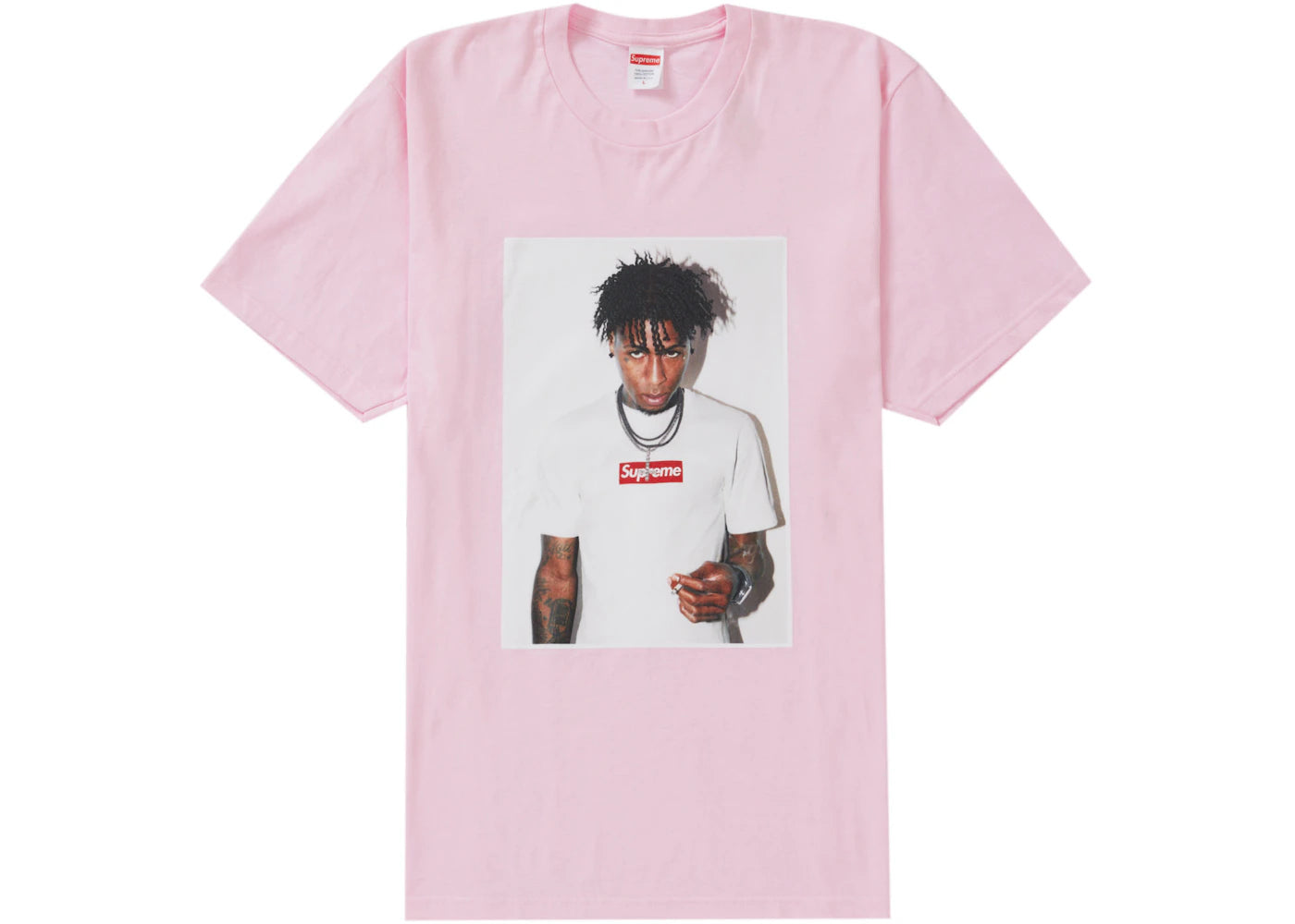 Supreme NBA Youngboy Light Pink Tee